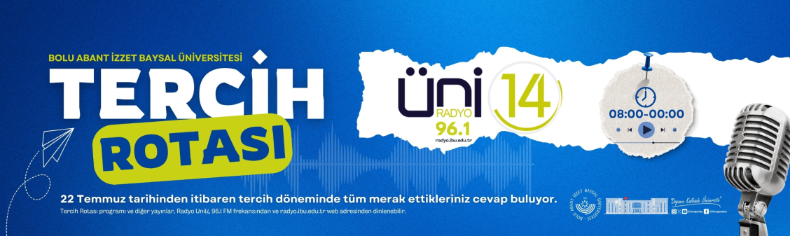 Tercih Rotası Radyo 14 Üni'de Başladı